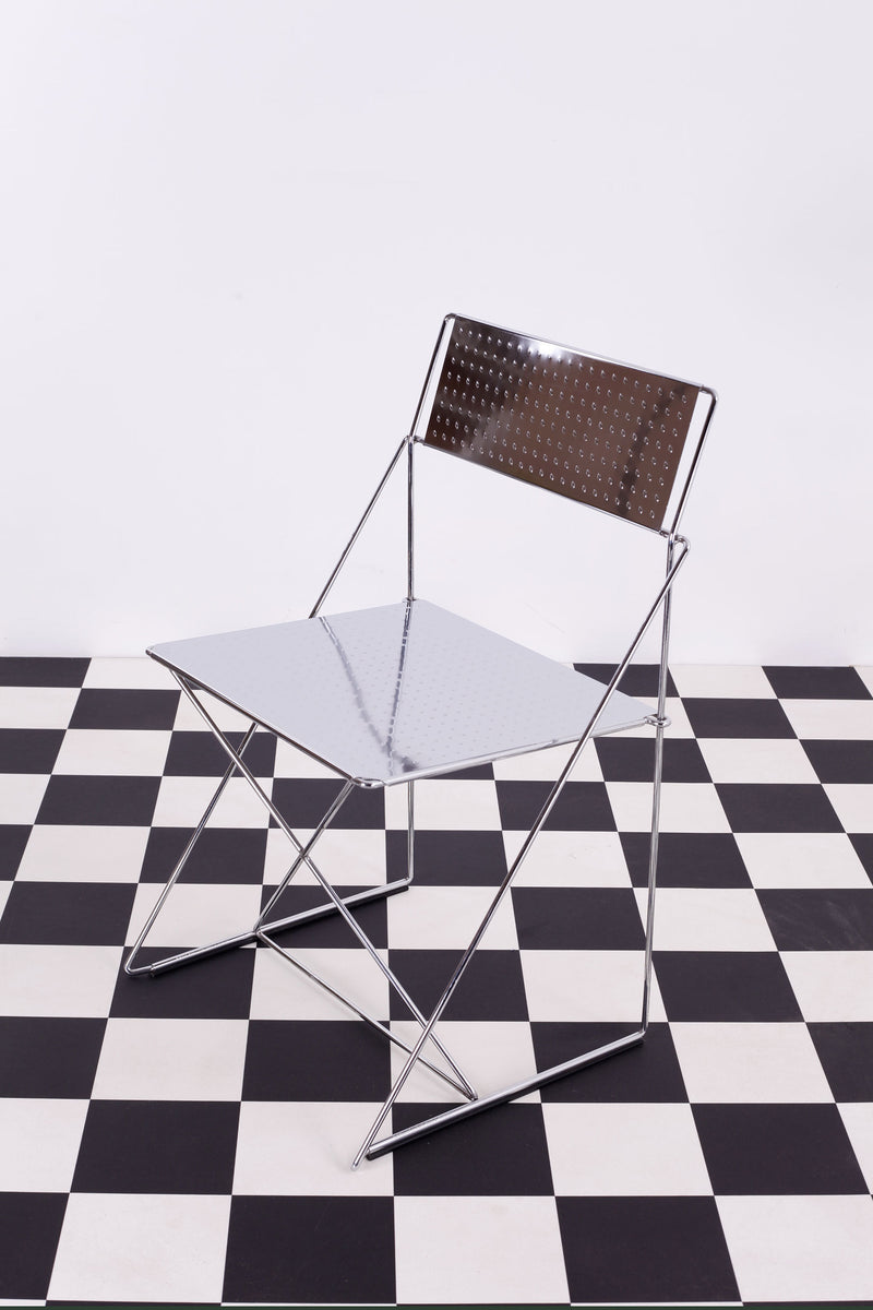 80's Nuova X-Line Chairs by Niels Jørgen Haugesen for Magis | ebtd