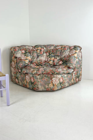 Floral Corner Chair