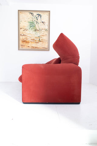 Rare 190cm Maralunga Sofa by Vico Magistretti for Cassina