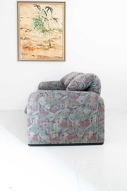 Floral Cord Maralunga Sofa by Magistretti for Cassina