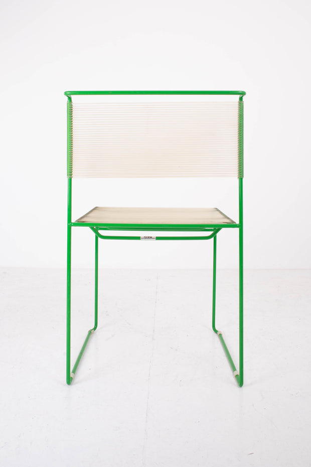 Green Spaghetti Chairs by Belotti for Fly Line