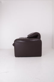 Maralunga Leather Armchair by Magistretti for Cassina