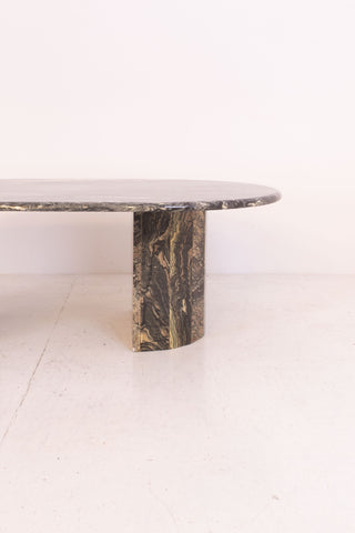 Marble Coffee Table - Green/White/Oat