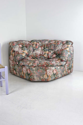 Floral Corner Chair