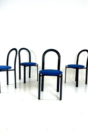 Blue Dot Stacking Chairs by Samo