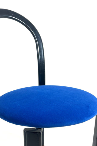 Blue Dot Stacking Chairs by Samo