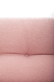 bouclé chair pink for sale