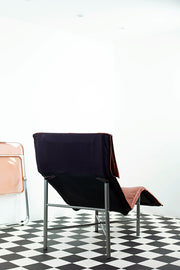 Brown leather Bjorklund Ikea Skye chaise longue