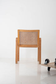 Vintage Bentwood and Rattan Armchair