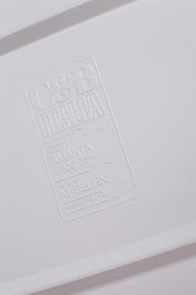 C&B with Mario Bellini maker's stamp on a white plastic frame. 