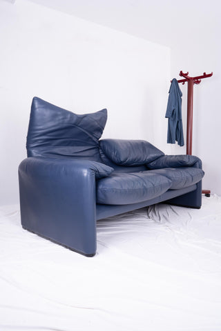Maralunga Sofa by Magistretti for Cassina - Leather