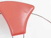 pink postmodern chair