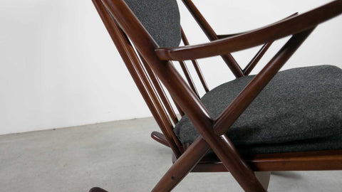 Scandinavian modern rocking chair