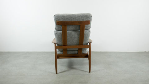 Reclining Danish Modern armchair