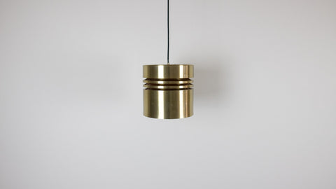 Brass Danish Modern ceiling light