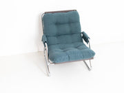 Vintage linen armchair