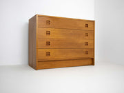 Mid century teak chest of drawers 