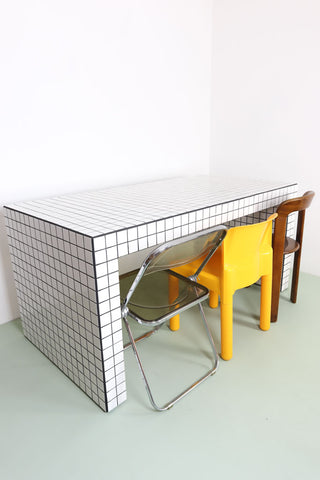 tiled table made in Uk