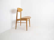 Solid oak dining chair