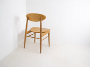 Ercol-style oak dining chair