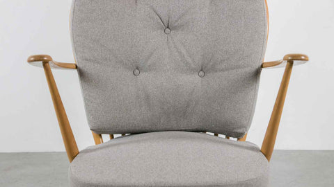 MCM Ercol Grandfather Easy Chair