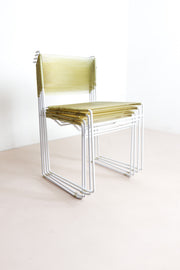 stackable spaghetti dining chairs