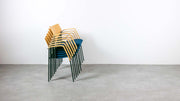 Foersom and Lorenzen stacking chairs