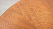 sunburst coffee table detail