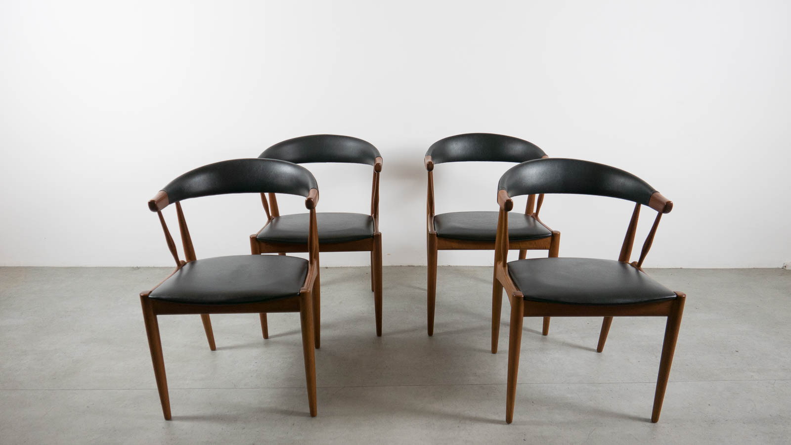 Johannes Andersen Dining chair ③ EBTD | Johannes Andersen BA 113 Danish Modern Dining Chairs