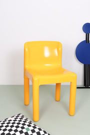 Yellow Kartell chair