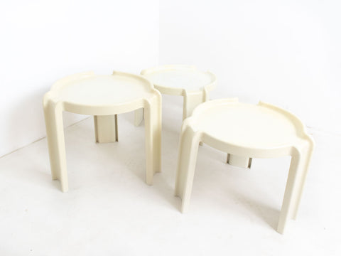 Retro Kartell side tables