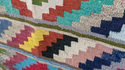 Bright mid-century rug