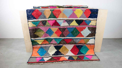 Kilim with geometric patters