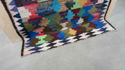 MCM rug with geometric pattern
