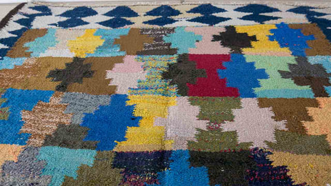 geometric rug patten