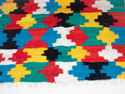 Colourful vintage rug