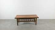 MCM coffee table with rack