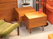 Vintage Danish modern bedside tables