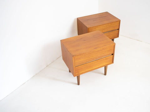 Mid century bedside tables