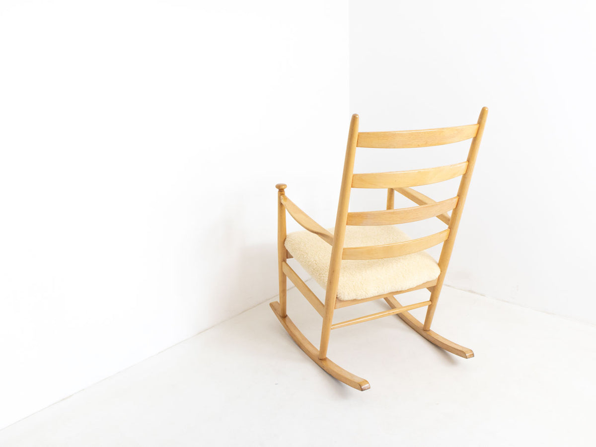 1960's Vintage Mid Century Neils Eilersen Rocking Chair | EBTD London ...
