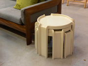 Kartell nested coffee tables