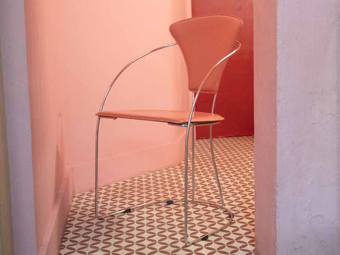 Retro pink chair