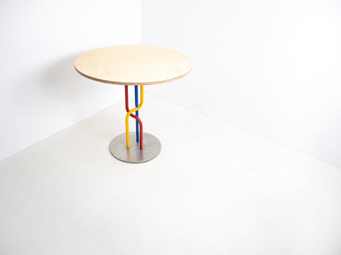 colourful table