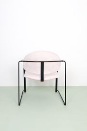 Unique pink velvet office chairs 