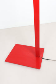 Red Luxo floor lamp