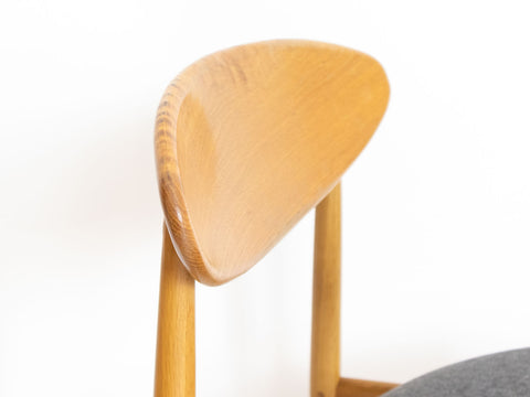 Mid century style oak chairs