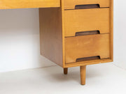 mid century oak dresser