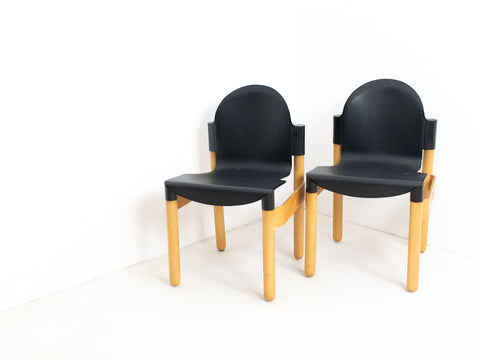 Vintage Thonet stacking chairs