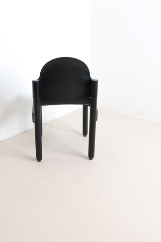 Thonet Flex 2000 Stacking Chairs - Black