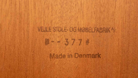 Vejle Stole & Møbelfabrik Square Coffee Table - Rosewood